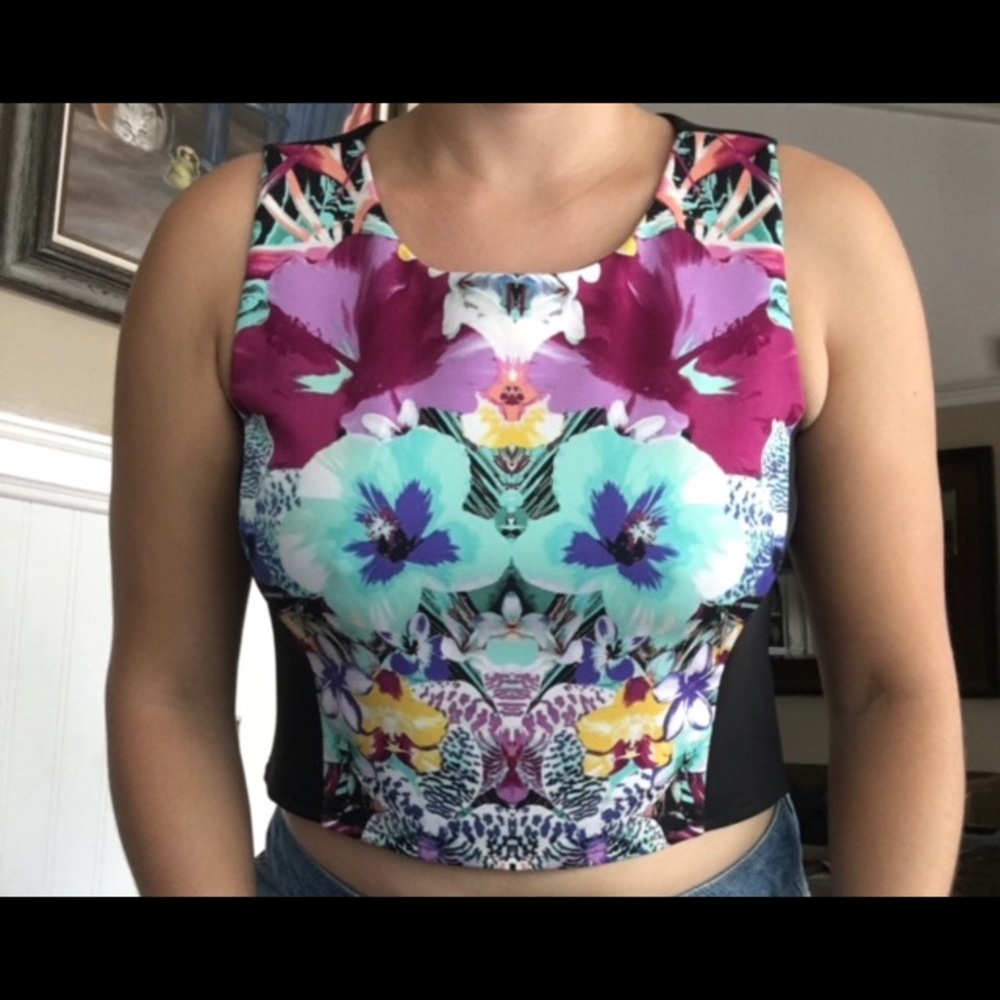 Hawaiian Summer Crop top